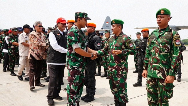 Ilustrasi prajurit TNI. [Instagram]